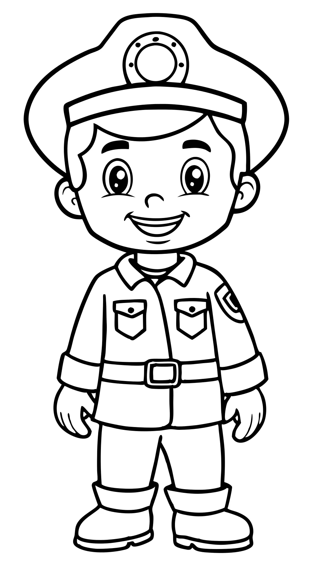 community helpers coloring pages